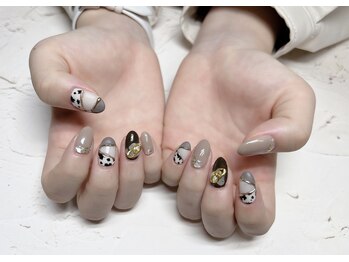 アニマル　秋ネイル　90分コース