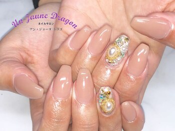 アン ジョーヌドラゴ/【自爪ネイル】シンプルネイル