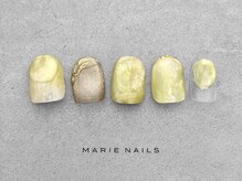 マリーネイルズ 表参道店(MARIE NAILS)/￥9000　ニュアンス　0307a