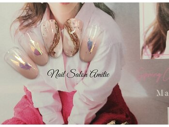 グラデーションニュアンスネイル