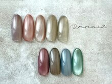 リーネイル 薬院店(Re.nail)/マグネットネイル新色カラー♪