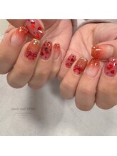 リアンスネイル ヴィヴィッド 岡山店(LianS nail ViViD)/ナチュラル＋パーツ