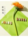 2025四季_春ネイル-虹始見-
