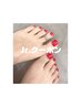 ☆Jr.ネイリスト☆【FOOT】パラジェル★ワンカラー☆フットバス、オフ込¥4950