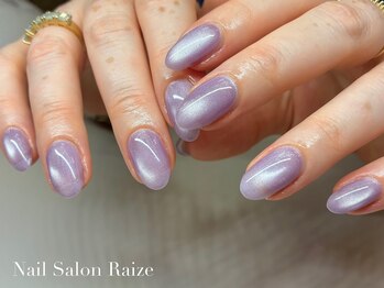 ライズ 本町店(Raize)/マグネットネイル/パープル