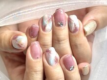 ラーシューシュ(la-chou-chou)/華やかネイルコース　¥7500