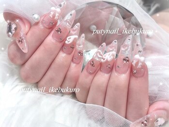 プティネイル 池袋(Puty Nail)/クリアイニシャルネイル