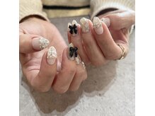 ネイルアンドブライダルエステ ベルム(Belm)/リボンネイルデザイン