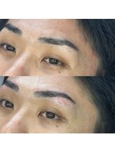 ボスブロウ 藤が丘駅前店(BOSS BROW)/ 【メンズ眉毛】　before　after