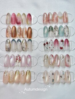 エリクサーネイル 長堀橋(Elixir Nail)/長堀橋限定秋デザイン♪