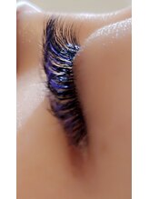 アイラッシュサロン アンシャンテ(Eyelash Salon Enchante)/ボリュームラッシュ×カラー