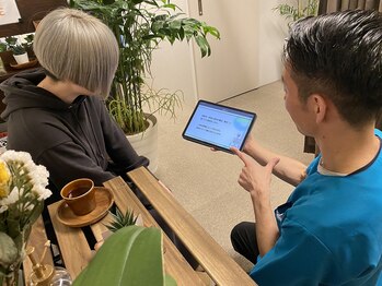 ツリーオブボディケア(TREE OF BODY CARE)/施術方針の説明＆メニューを提案