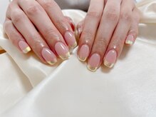 キキネイル 二子玉川(kikinail)/先端オーロラフレンチネイル