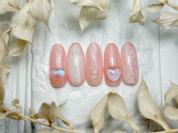 ブリスフルハピネス(Blissful happiness)/定額ネイル(Design)秋冬ver.