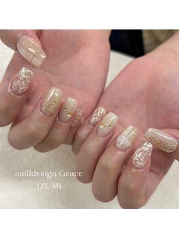 ネイル デザイン グレイス(Grace)/IZUMIサンプルデザイン