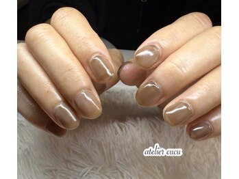 シアー系でクールなカラー