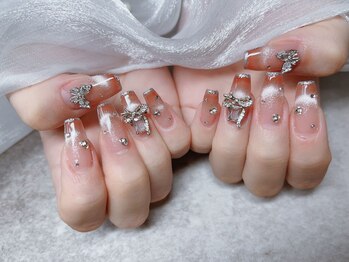 スノーネイルサロン 新宿店(Snow nail salon)/フレンチ/パーツ