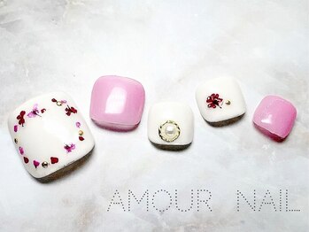 アムールラッシュ 新宿店(Amour lash)/フット ゴージャスコース