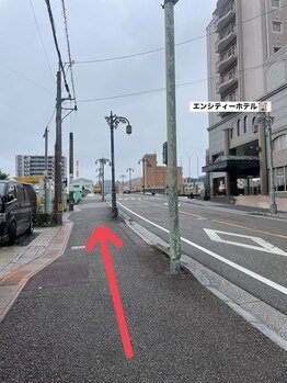 コパン ペティット(Copin Petit)/お店までの道のり2