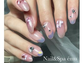 ハート×オーロラフレンチ