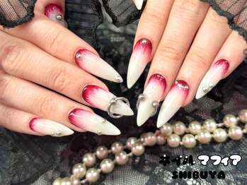 ネイルマフィア 渋谷(NAIL MAFIA)の写真/うるうる★キラキラ★ツヤツヤNAILで魅せる指先に♪王道のモテネイルや大人気の韓国・ワンホンも＊。・