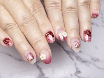 いちごネイル パラジェル