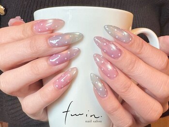ツインネイル 塩釜口店(twin.nail)/ミルクマグネット