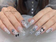 ウメネイルスタジオ(UME NAIL STUDIO)/長さだしやり放題×つけ放題