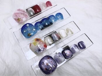 クーア(CUORE)/夏 フットネイル