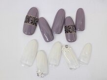 ネイルサロンセレーネ(Selene)/ブラックレースネイル