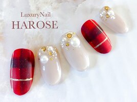 クリスマスネイル