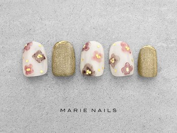 マリーネイルズ 表参道店(MARIE NAILS)/￥8000   落書きネイル　0307b