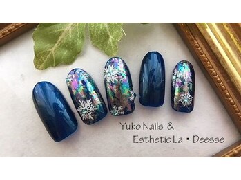 ユウコネイルズアンドエステティック ラ デェス(Yuko Nails & Esthetic La Deesse)/シルバーコース(定額制)¥6500