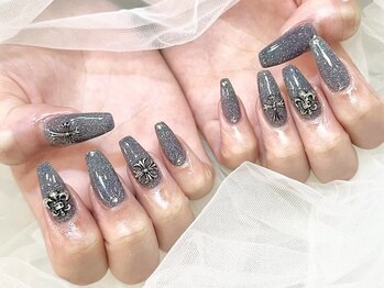エニュ(anew)の写真/当日◎【”流行”を取り入れたDesign毎月更新!!】スカルプ/マグネットフレンチ/ガラス/ミラー/変形フレンチ