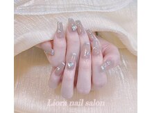 リオラネイル(Liora Nail)/長さ出しシンプルデザイン