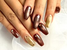 パダアット ヴァラネイル 天神南店(PADA at VALLANAIL)/チョコカラーマグネット/ハート