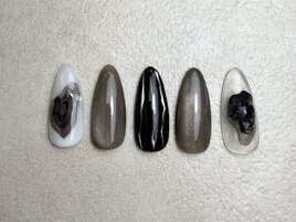 定額大人ニュアンスネイル