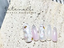 テテネイル(tete.nail)/満開の桜　ふんわりチーク