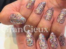 クアトログランシュ 青葉台(QUATRO×GranCieux)/グリッターネイル