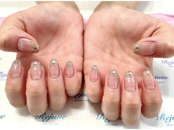 リジュベ(Rejuve)/フレンチにラメライン☆