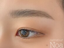 カルフールノア 草加駅西口店(Carrefour noa)/ブロウラミネーション＋眉カット