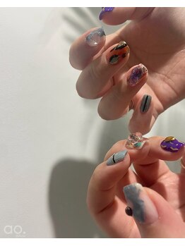 アオ 渋谷(ao.)/個性派ネイル