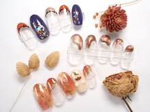 ボボカ(BOVOKA)/BOVOKAの秋ネイル2022part2