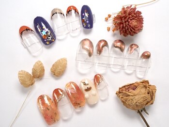 ボボカ(BOVOKA)/BOVOKAの秋ネイル2022part2