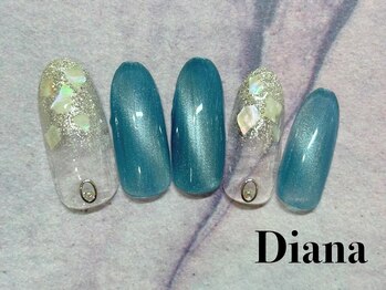 ディアナ ひたちなか高場店(DIANA)/定額ネイル 7700円 A‐160