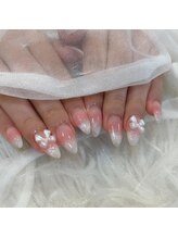 リンドネイル バイ モカ アンド ララ(Lind nail by moca and LaLa)/チークネイル