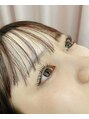ルチア(Lucia)&nbsp;しっかり立ち上げでパッチリ可愛いお目元に♪《フットネイル》