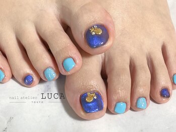 ネイルアトリエルカ(nail atelier LUCA)/W-234 ブルートパーズマグネット