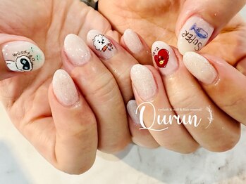 クルン 大阪 御幣島(Qurun)/手描きアートネイル