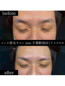 ユー 千葉駅前店(you)/メンズ眉毛/メンズ眉/千葉駅